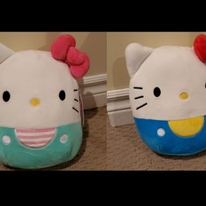 2 For 40$ BNWT 8" hello kitty squishmallows
